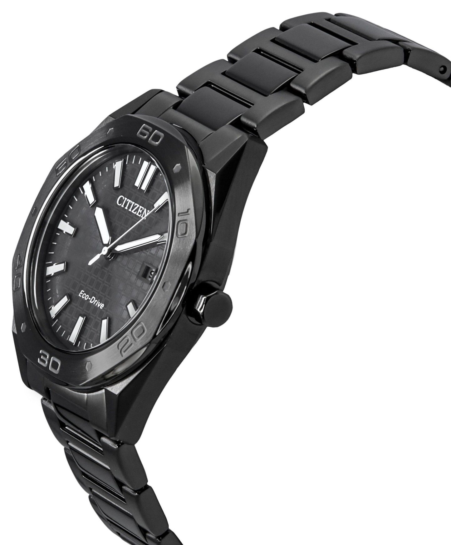 Citizen Eco-Drive Edelstahl Graues Zifferblatt BM7637-81H 100M Herrenuhr
