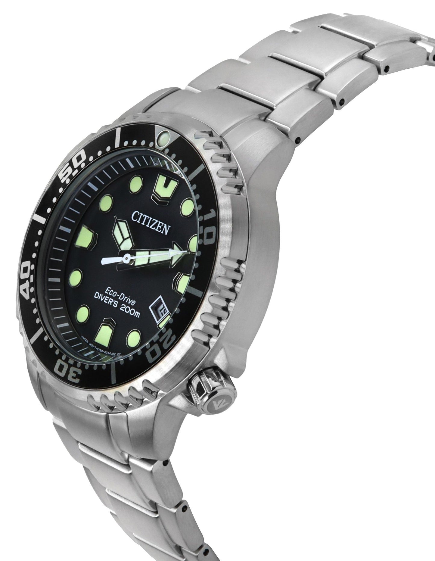 Citizen Promaster Dive Eco-Drive Edelstahl Graues Zifferblatt Taucher BN0167-50H 200M Herrenuhr