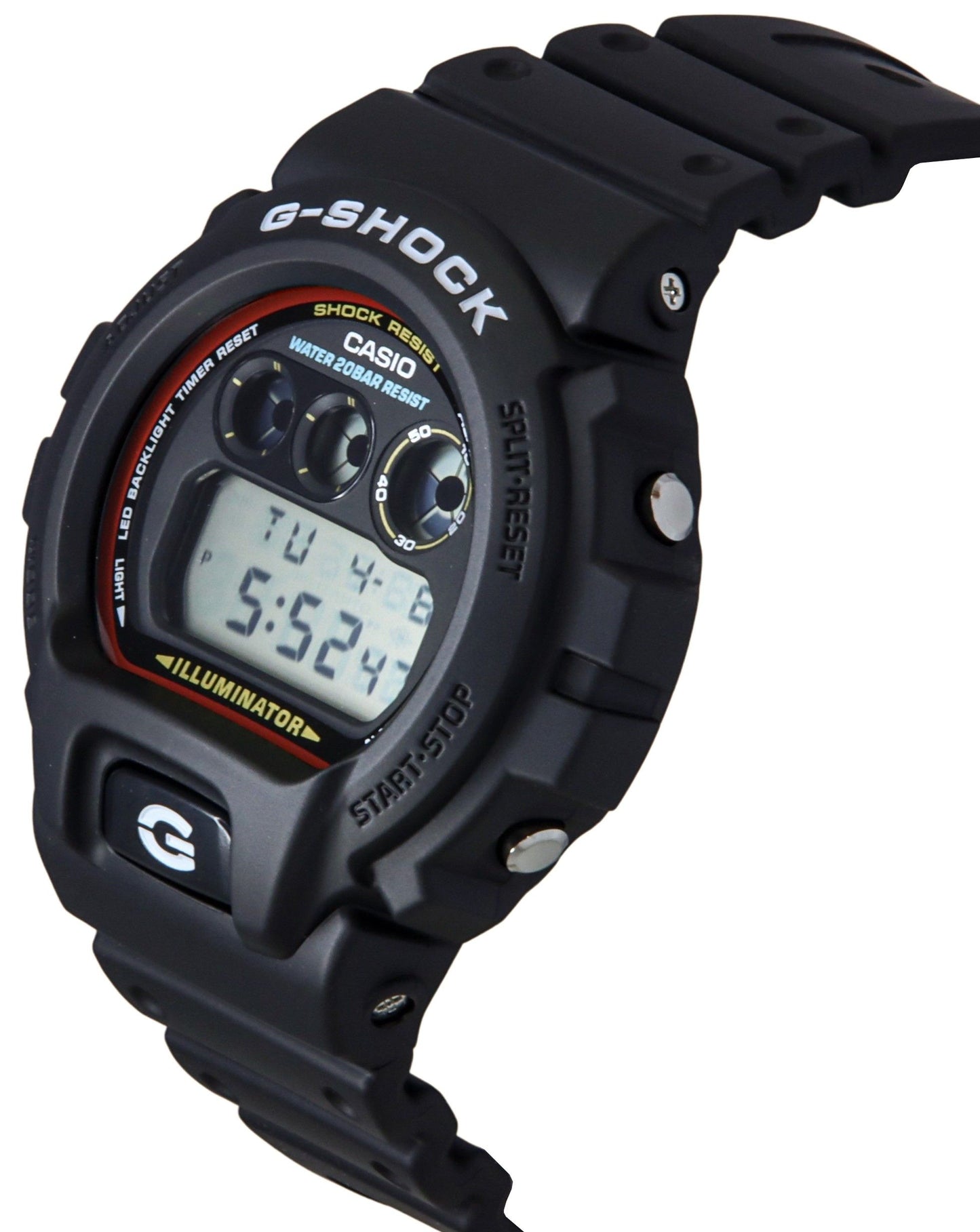 Casio G-Shock Digital Bio-Based Resin Quarz DW-6900RL-1 200M Herrenuhr