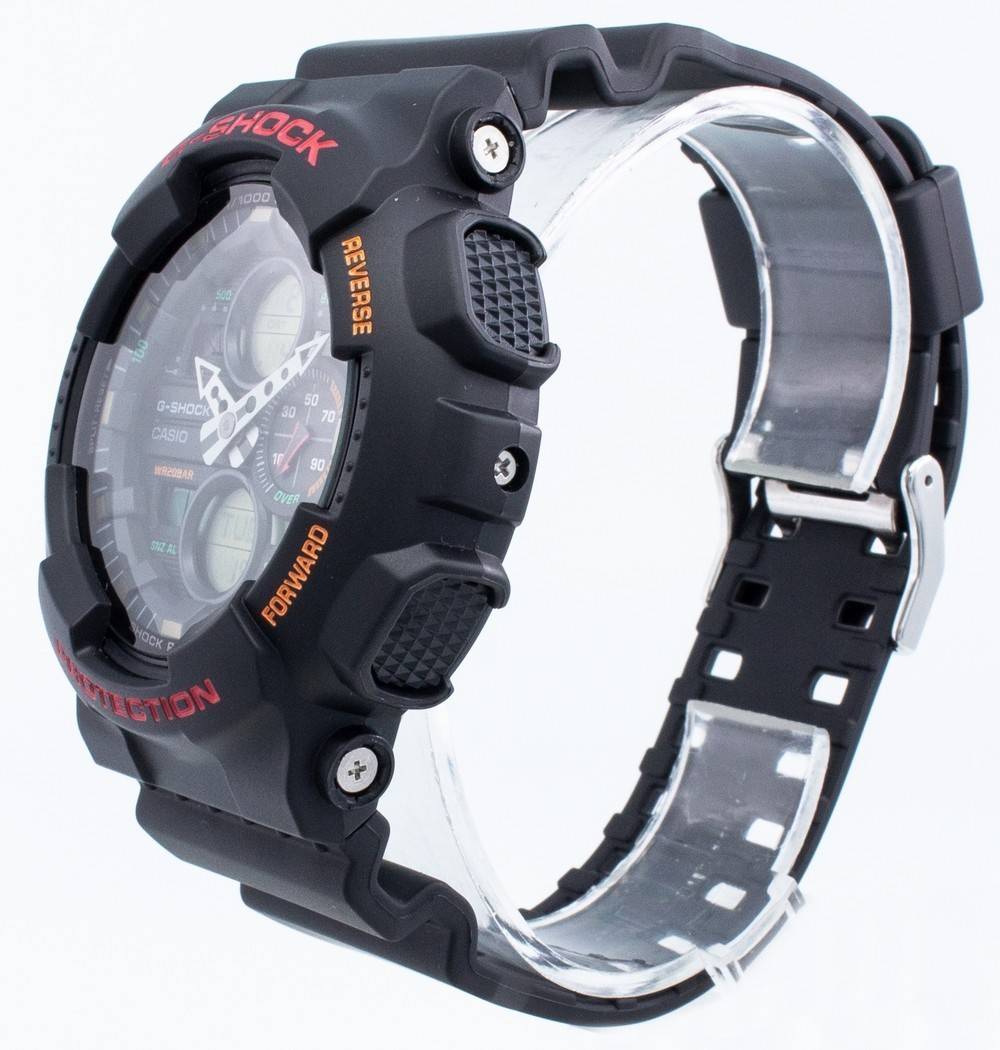 Casio G-Shock GA-140-1A4 Shock Resistance Quarz 200M Herrenuhr