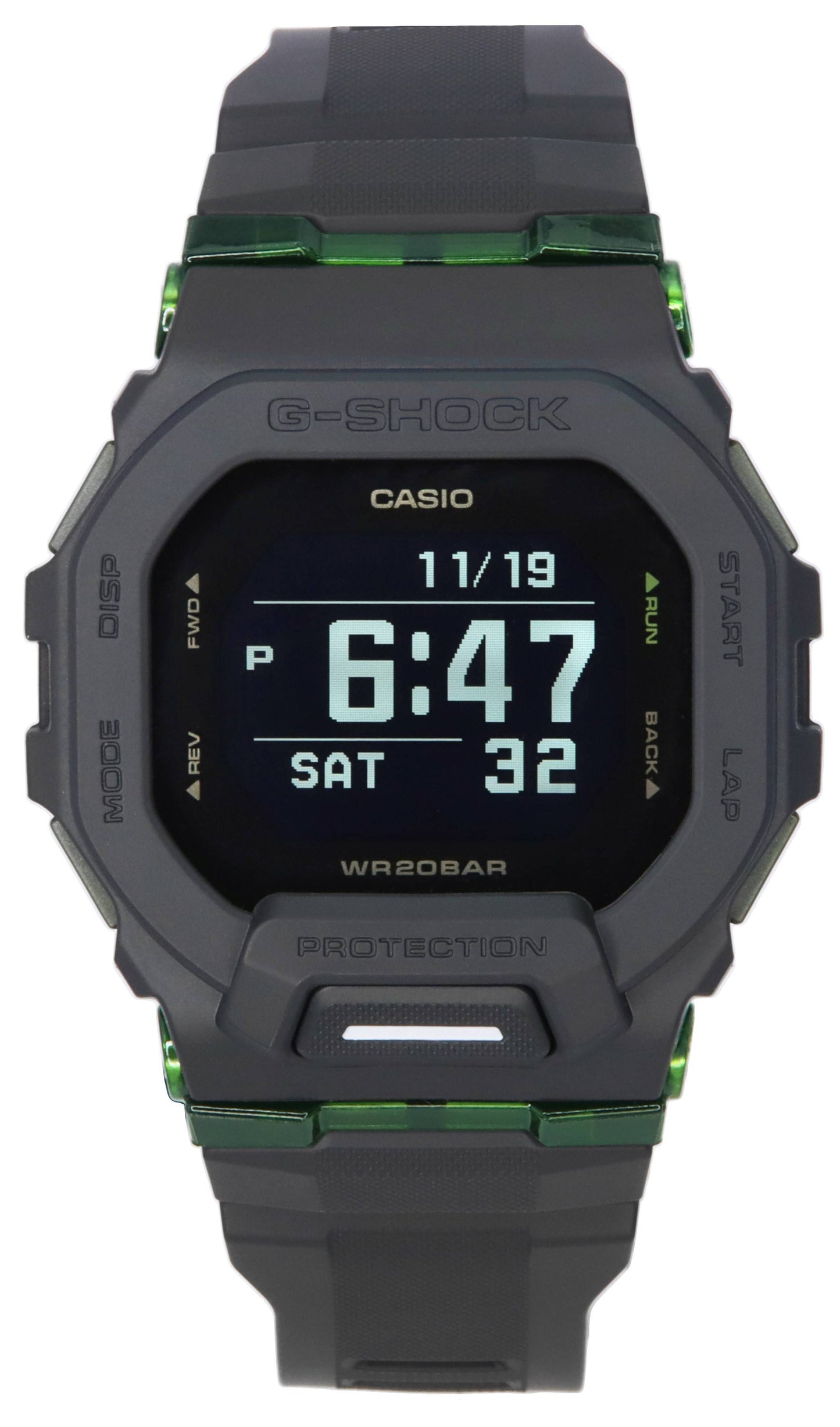 Casio G-Shock G-Squad Mobile link Digital Quarz GBD-200UU-1 GBD200UU-1 200M Herrenuhr