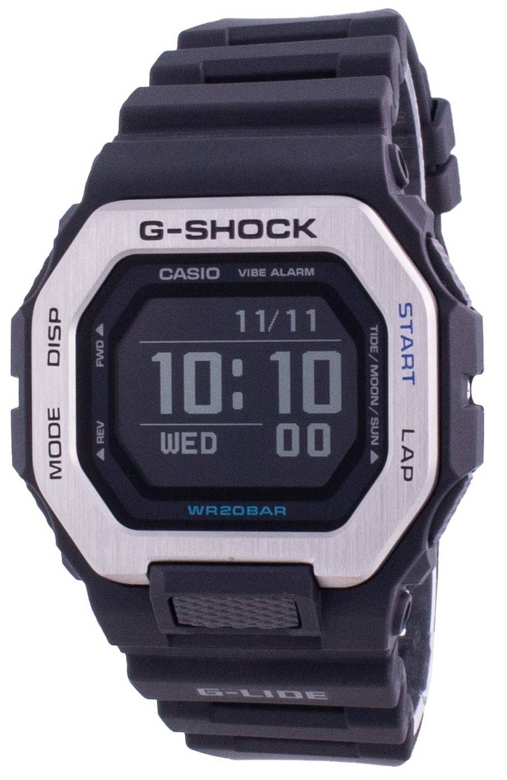 Casio G-Shock G-Lide Weltzeit Quarz GBX-100-1 GBX100-1 200M Herrenuhr