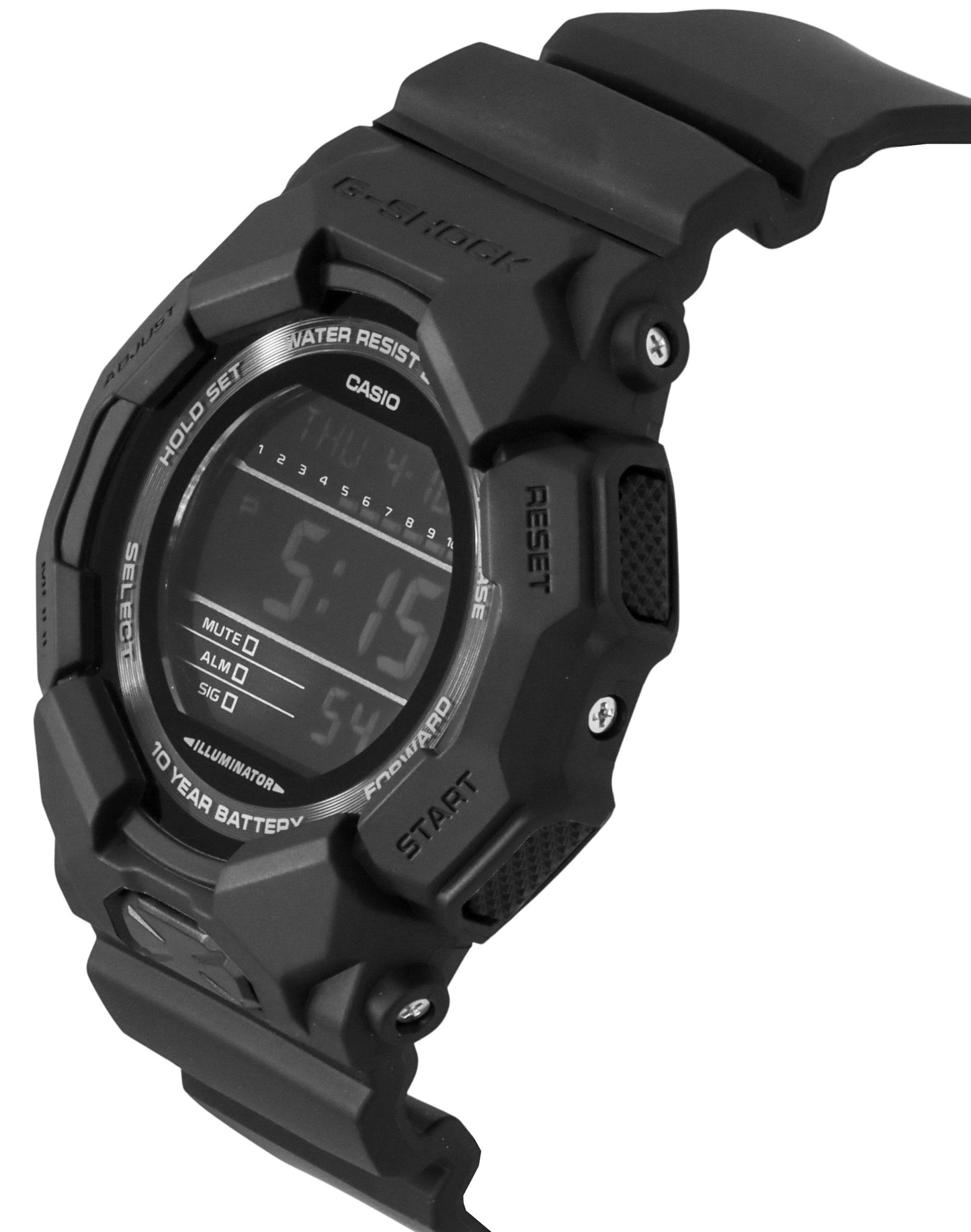 Casio G-Shock Digital Bio-Based Resin Strap Quarz GD-010-1A1 200M Herrenuhr