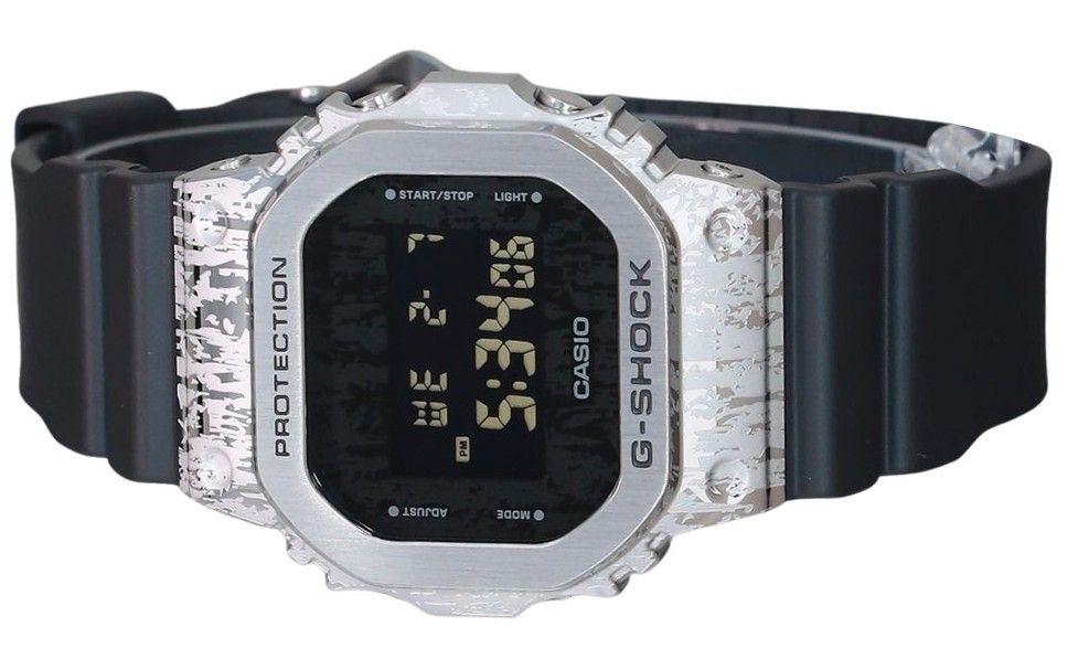 Casio G-Shock Digital Grunge Camouflage Series Graues Zifferblatt Quarz GM-5600GC-1 200M Herrenuhr