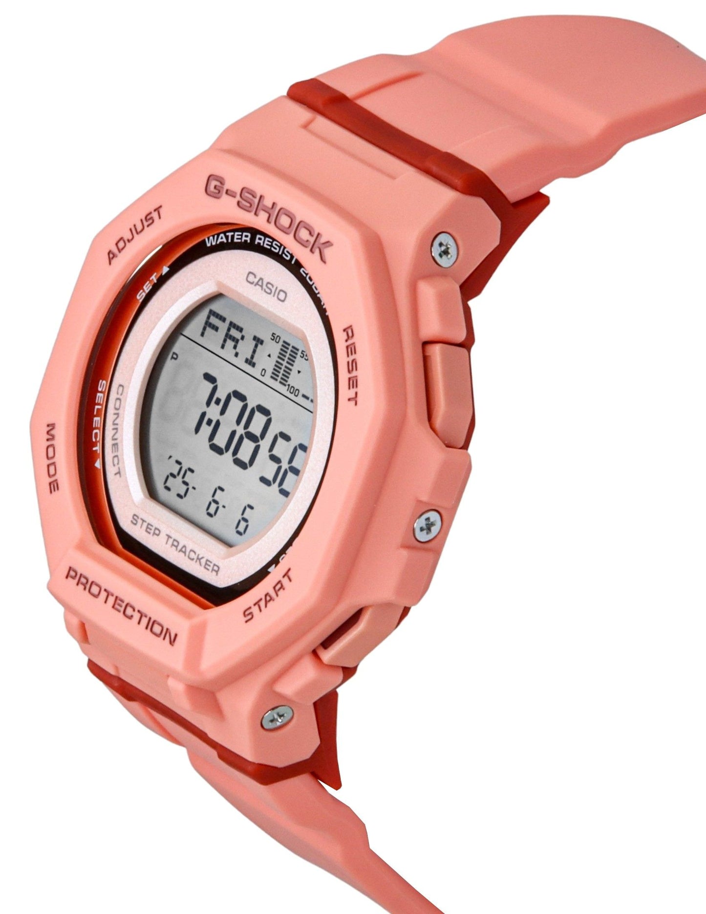 Casio G-Shock Move Digital Smartphone Link Bio-Based Resin Quarz GMD-B300SC-4 200M Damenuhr