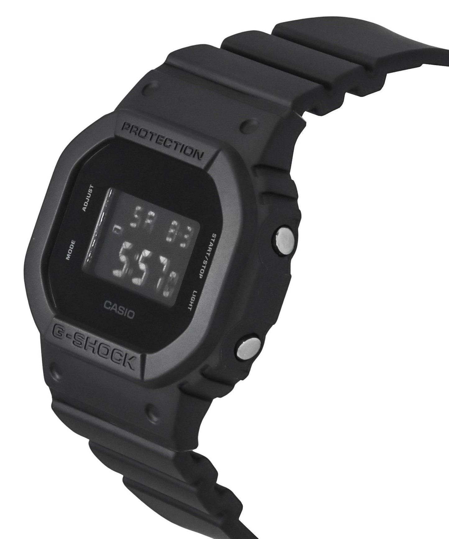 Casio G-Shock Digital Bio Based Resin Strap Schwarzes Zifferblatt Quarz GMD-S5610BB-1 200M Damenuhr