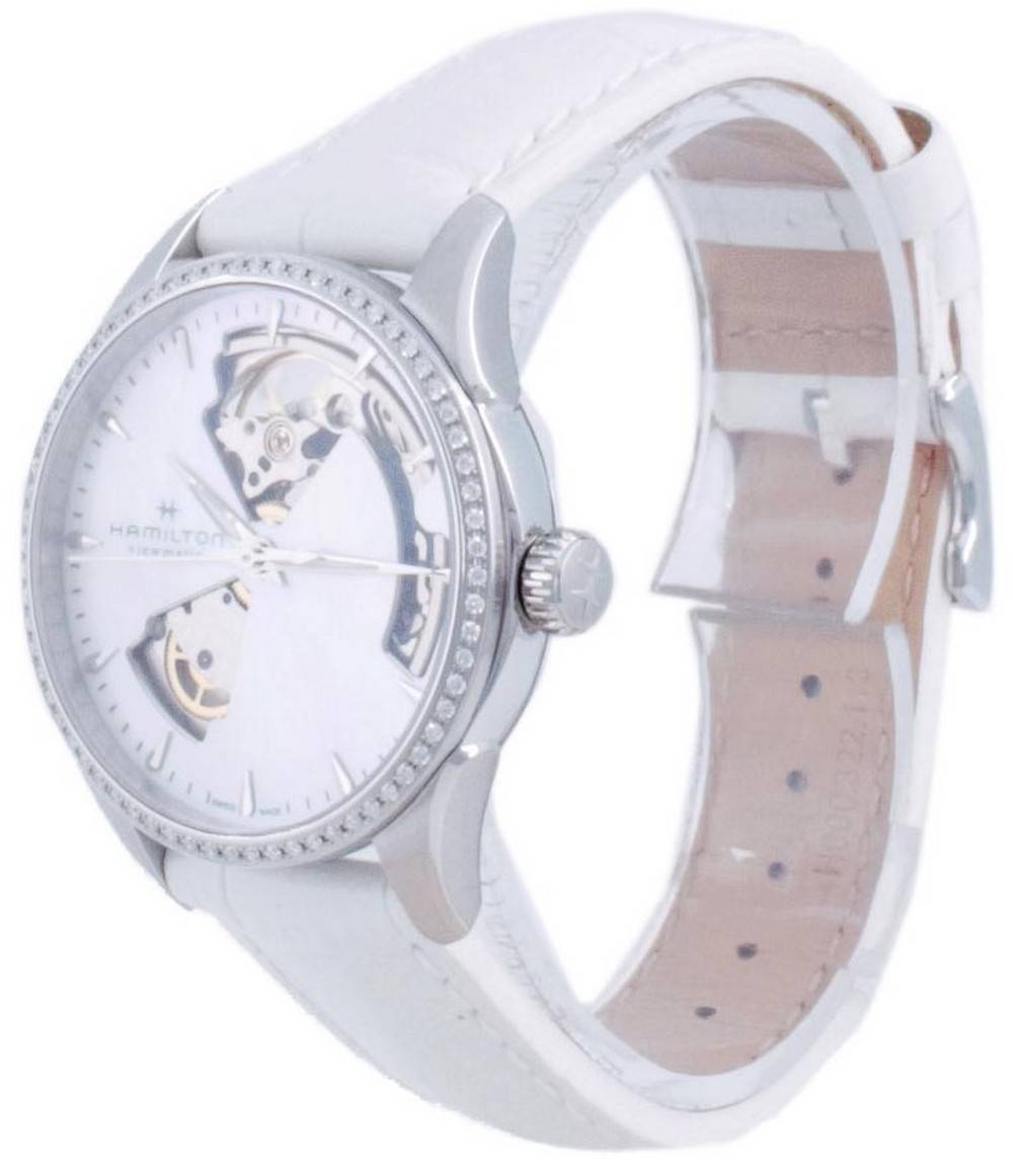 Hamilton Jazzmaster Open Heart Leather Automatik H32205890 Damenuhr