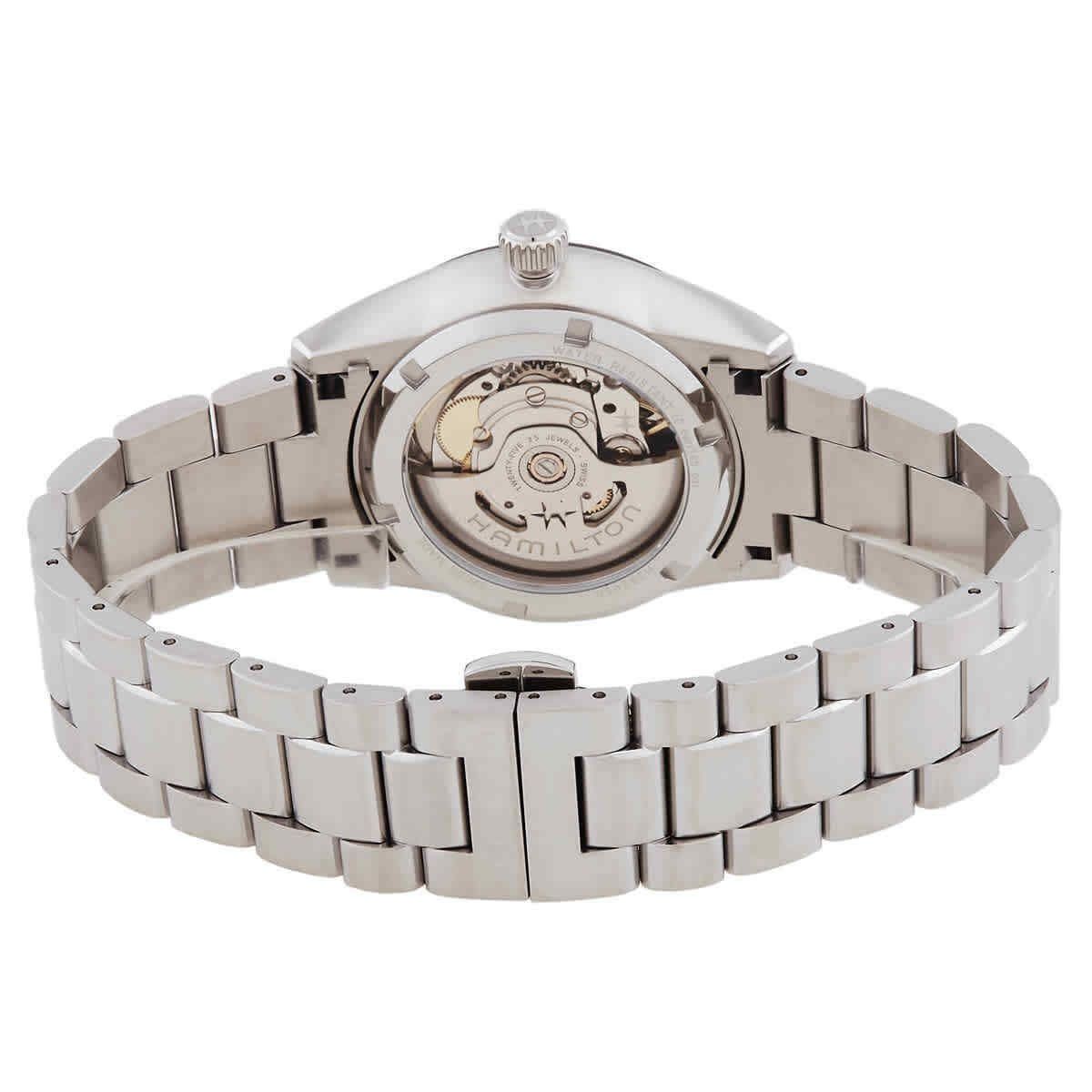 Hamilton Jazzmaster Performer Edelstahl White Dial Automatik H36205110 100M Herrenuhr