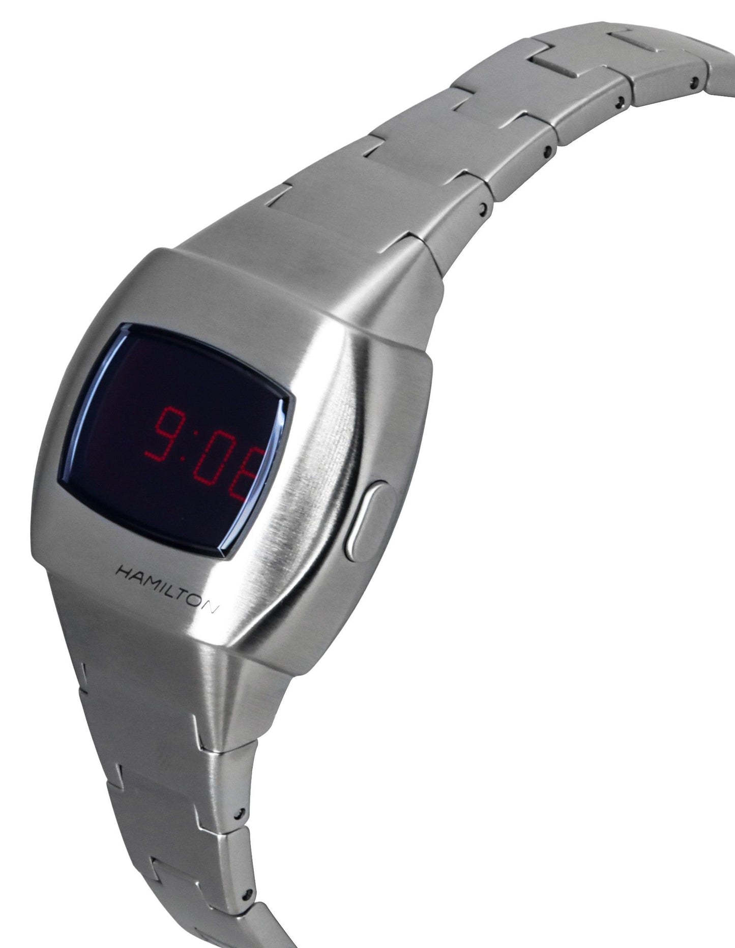 Hamilton American Classic PSR 74 Digital Edelstahl Quarz H52304130 100M Herrenuhr