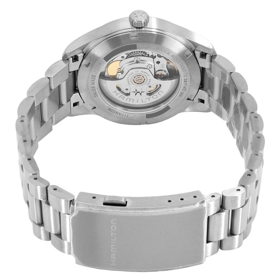 Hamilton Khaki Field Titanium Blaues Zifferblatt Automatik H70205140 100M Herrenuhr