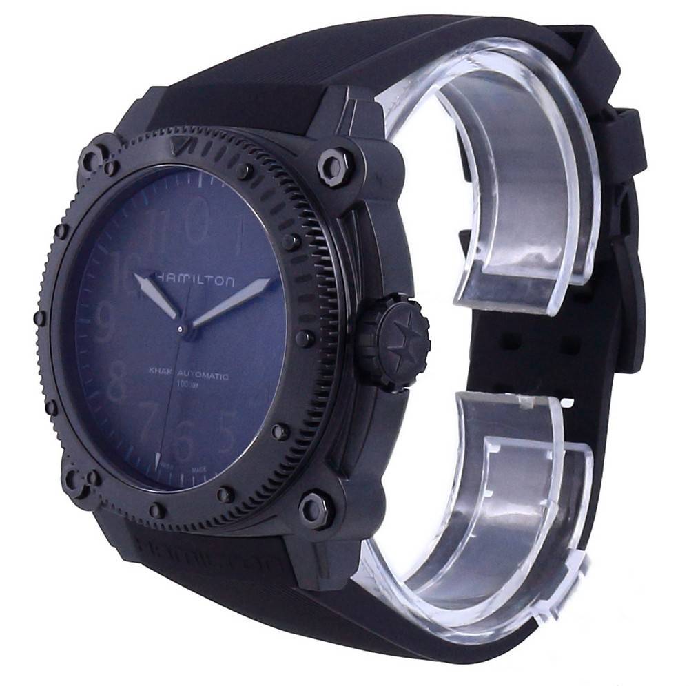 Hamilton Khaki Navy Belowzero Automatik Taucher Titanium H78505330 1000M Herrenuhr