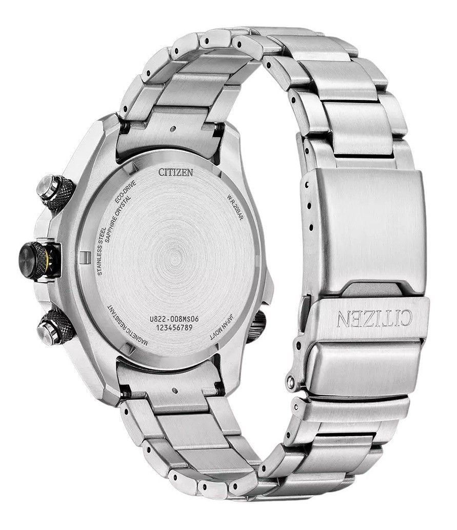 Citizen Promaster Land 35th Anniversary Chronograph Blaues Zifferblatt Eco-Drive JV1006-51L 200M Herrenuhr