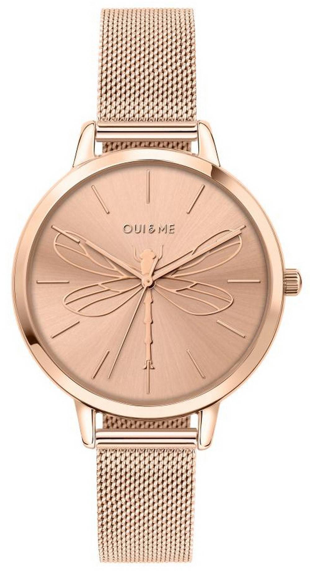 Oui & Me Grande Amourette Rose Goldfarben Edelstahl Quarz ME010035 Damenuhr