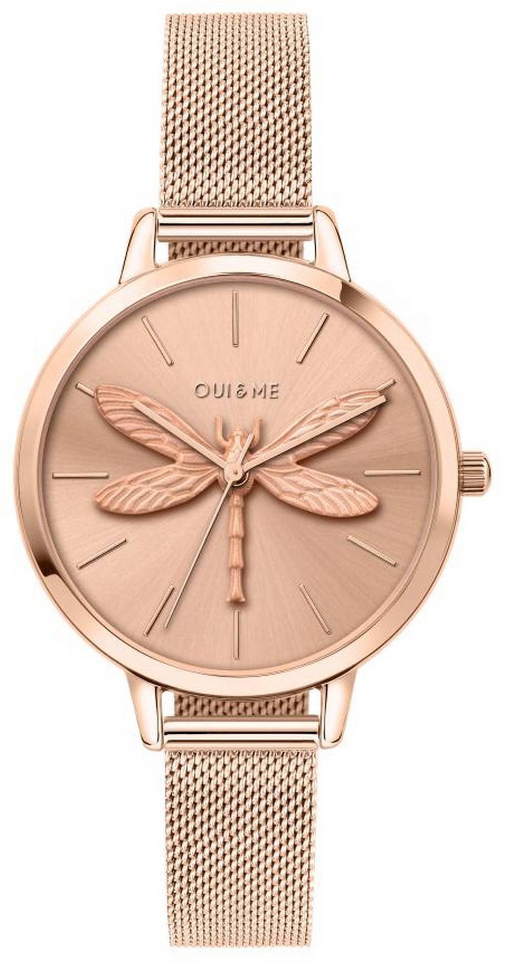 Oui & Me Amourette Rose Goldfarben Edelstahl Quarz ME010136 Damenuhr