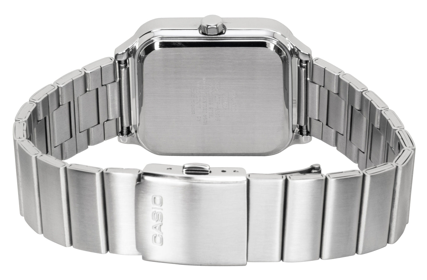 Casio Standard Analog Edelstahl Schwarzes Zifferblatt Quarz MTP-M306D-1AV Herrenuhr