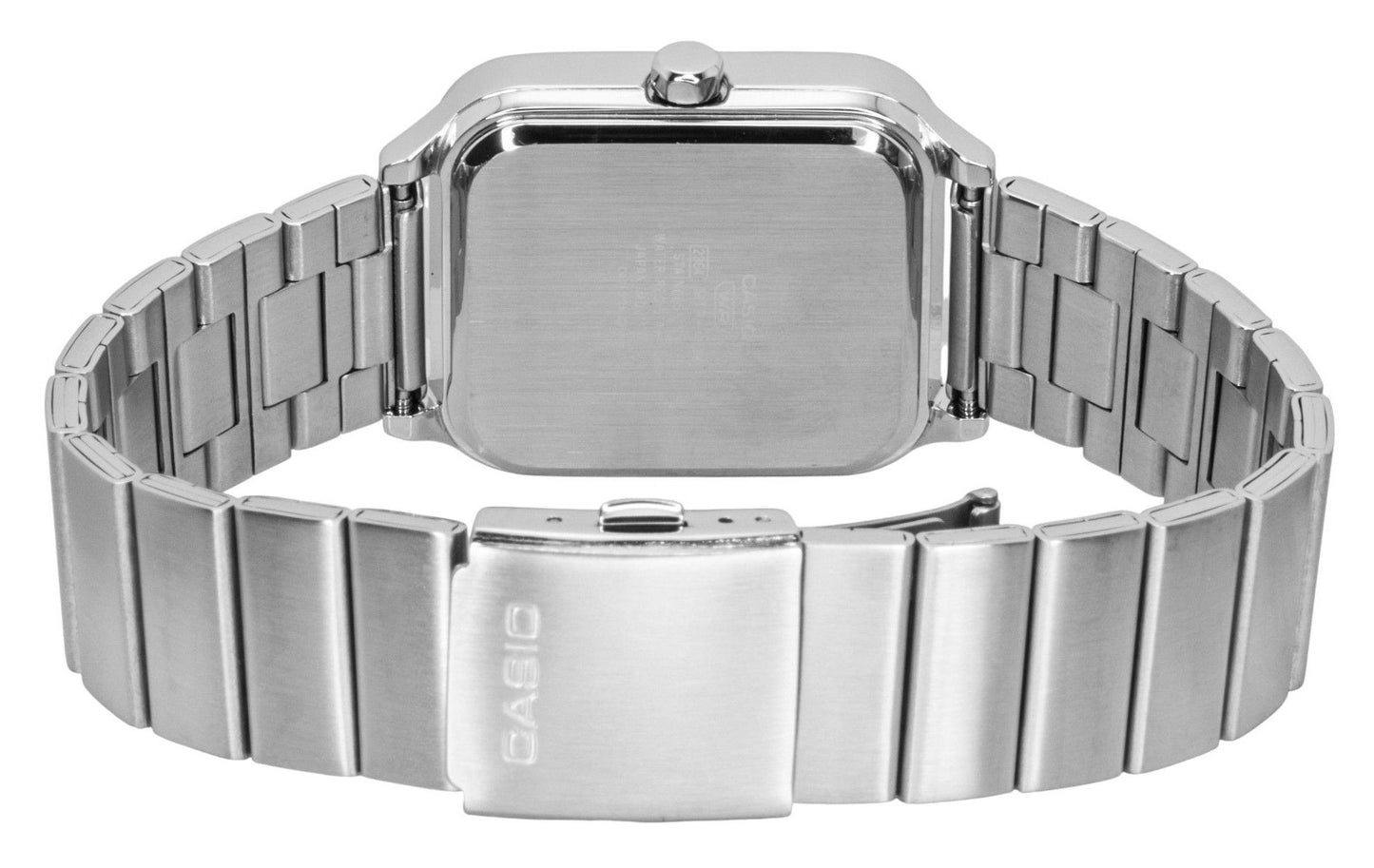 Casio Standard Analog Edelstahl Blue And White Dial Quarz MTP-M307D-2BV Herrenuhr