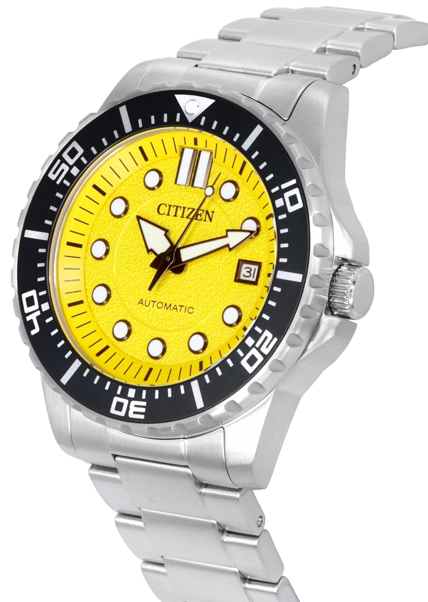 Citizen Urban Mechanisch Yellow Dial Automatik NJ0170-83Z 100M Herrenuhr