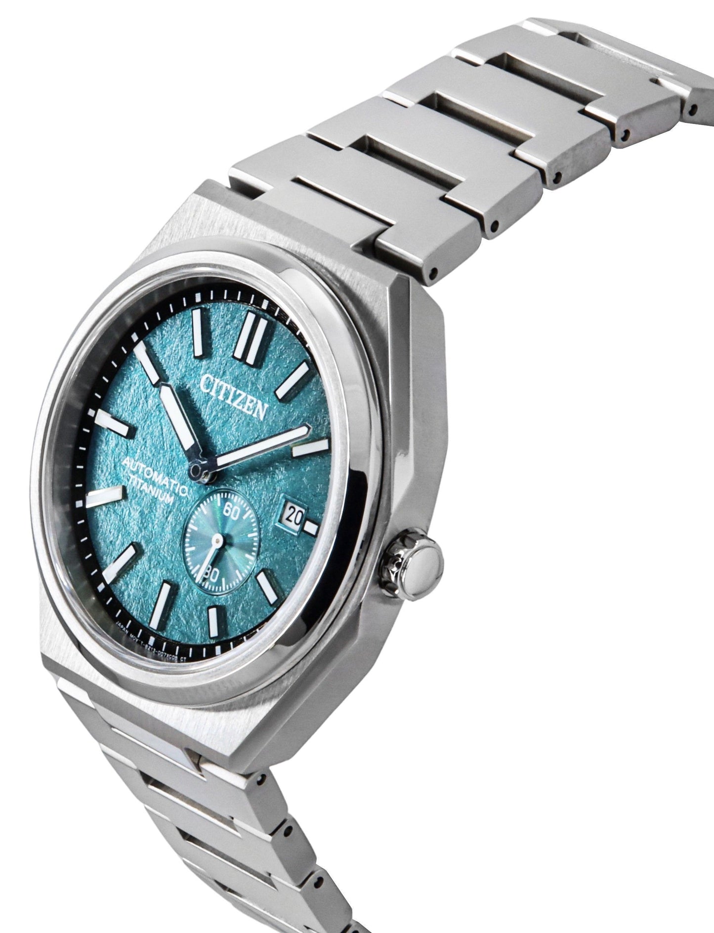 Citizen Zenshin Super Titanium Gr?nes Zifferblatt Automatik NJ0180-80X 100M Herrenuhr