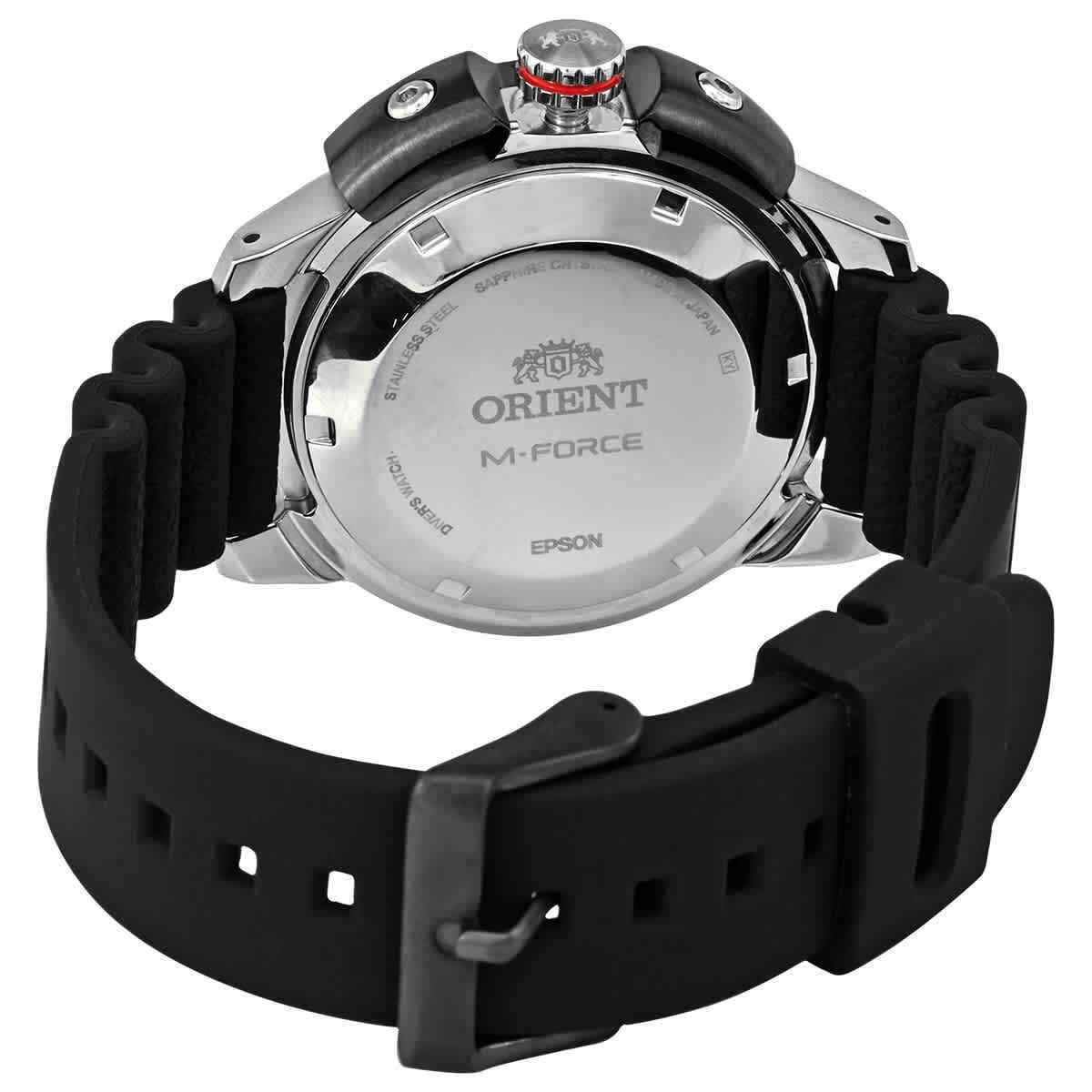 Orient M-Force Automatik Taucher RA-AC0L04L00B 200M Herrenuhr