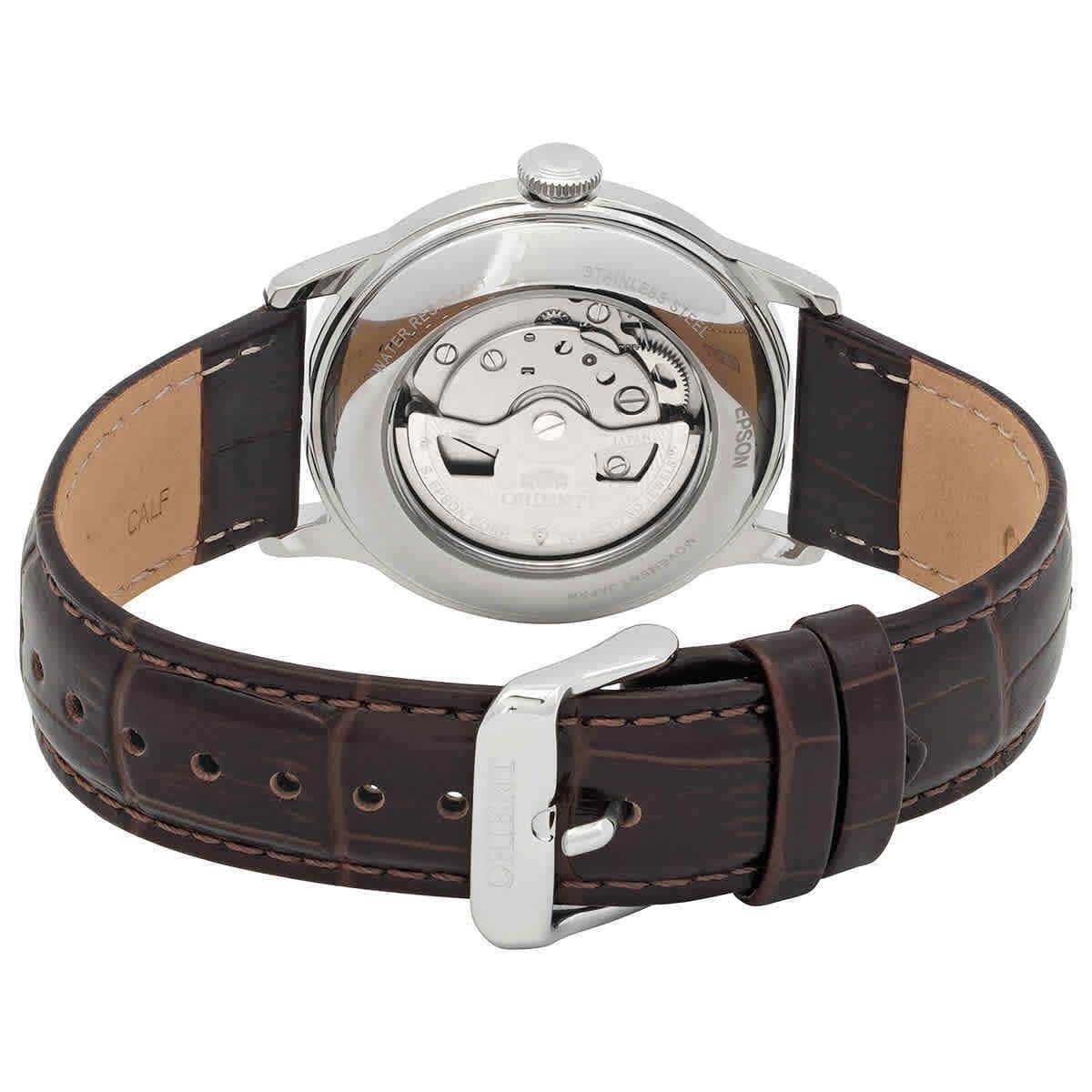 Orient Classic Bambino Champagnerfarbenes Zifferblatt Automatik RA-AC0M04Y10B RA-AC0M04Y30B Herrenuhr