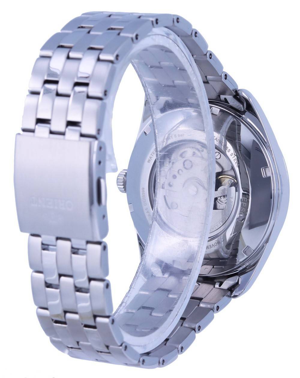 Orient Multi Year Calendar Blaues Zifferblatt Edelstahl Automatik RA-BA0003L10B Herrenuhr