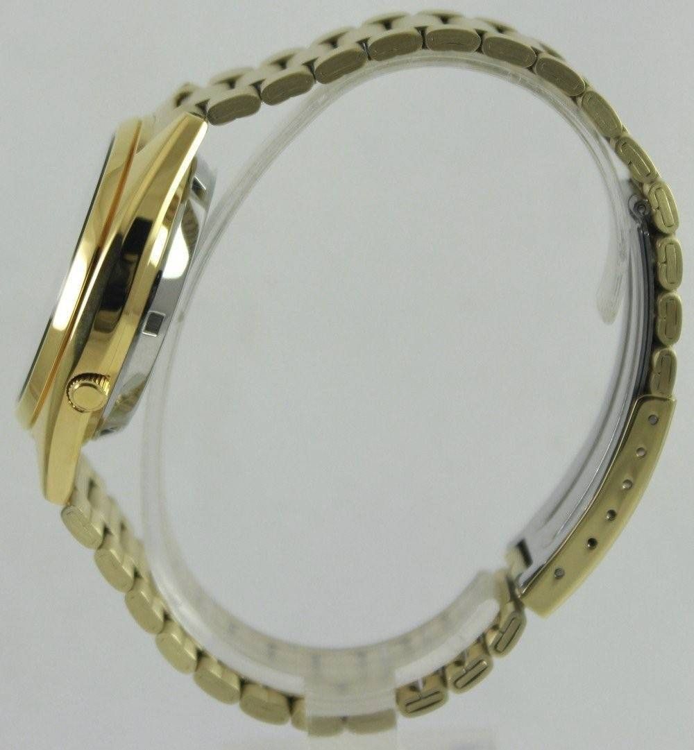General?berholt Seiko 5 Automatik Gold Dial SNXL72K1 SNXL72K Herrenuhr