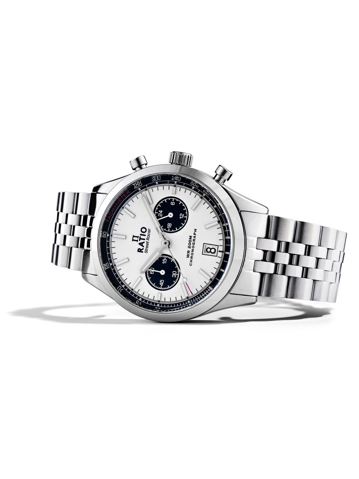 Ratio Street Racer Chronograph RTC022 200M Black Panda Dial Limited Edition Watch