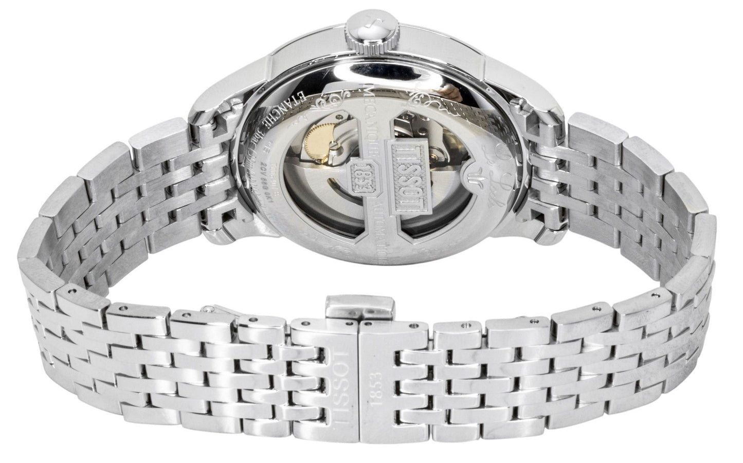 Tissot Le Locle Automatik Edelstahl Blaues Zifferblatt T006.407.11.043.00 Herrenuhr
