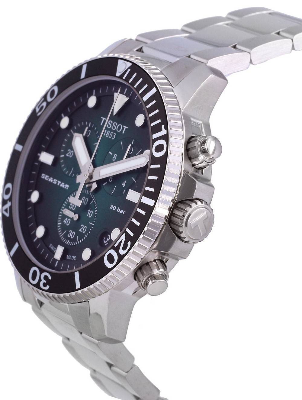 Tissot T-Sport Seaster 1000 Chronograph Taucher Quarz T120.417.11.091.01 T1204171109101 300M Herrenuhr