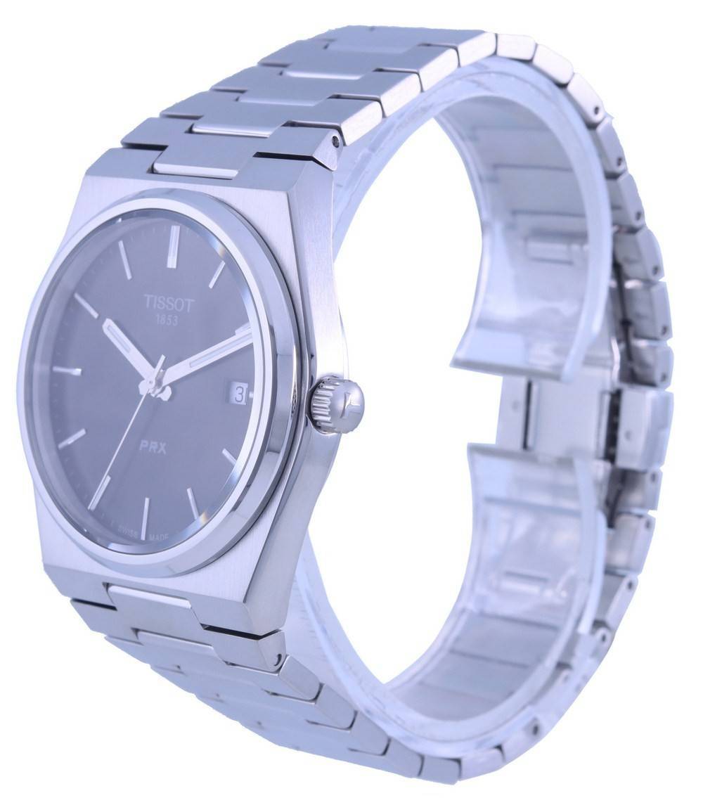 Tissot T-Classic PRX Schwarzes Zifferblatt Quarz T137.410.11.051.00 T1374101105100 100M Herrenuhr