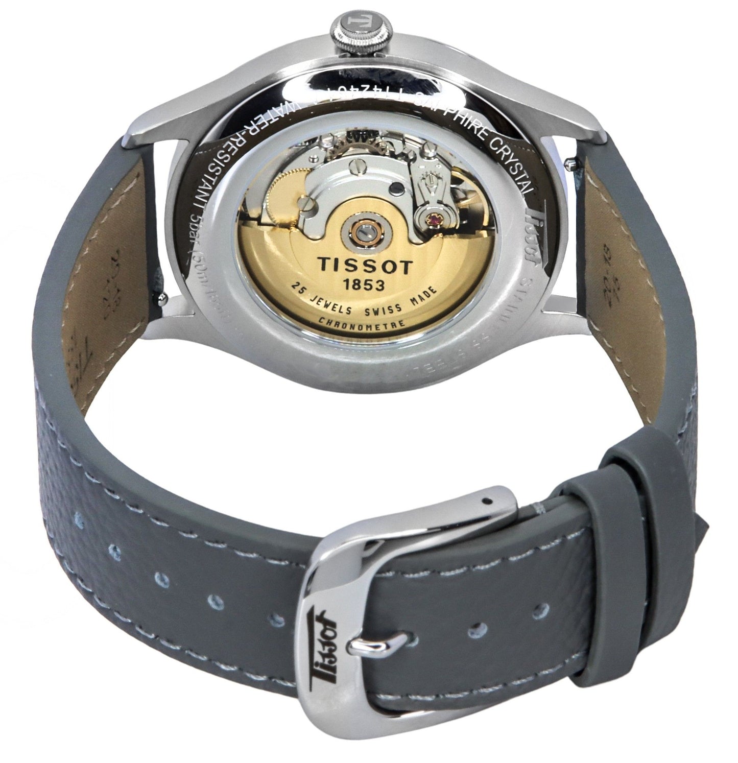 Tissot Heritage 1938 Lederarmband Pink Dial Automatik T142.464.16.332.00 Herrenuhr