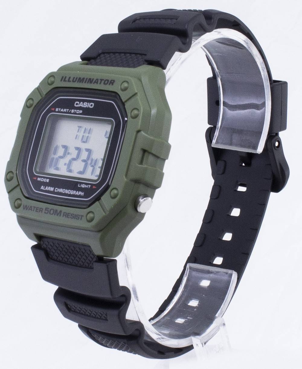 Casio Youth W-218H-3AV W218H-3AV Digital Herrenuhr