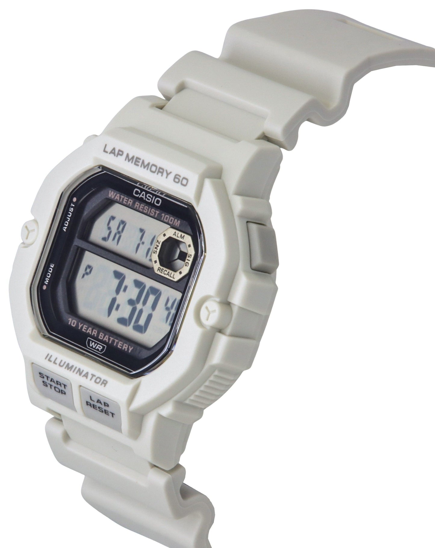 Casio Standard Digital Resin Strap Quarz WS-1400H-8AV 100M Herrenuhr