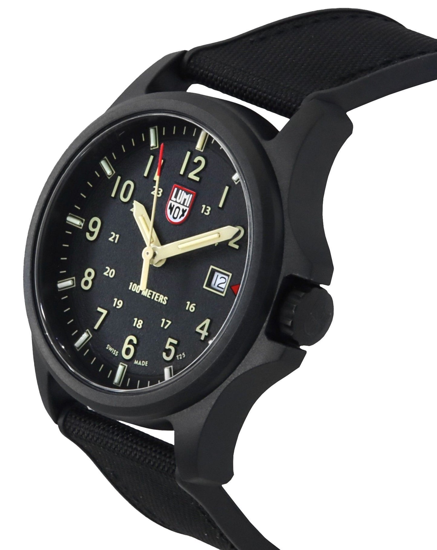 Luminox Atacama Field Rubber Strap Schwarzes Zifferblatt Quarz XL.1970.Set 100M Herrenuhr With Extra Strap