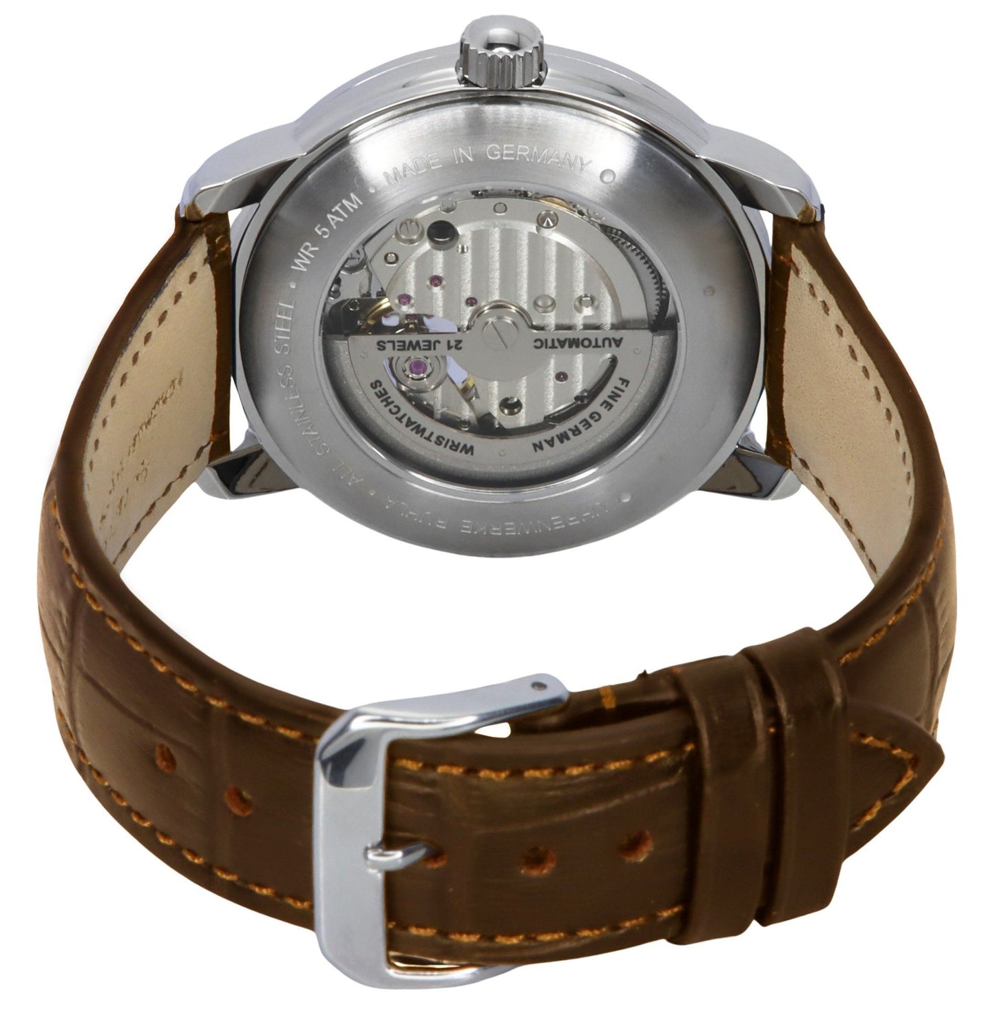 Zeppelin Series LZ127 Graf 7666-5 76665 Automatik Germany Made Herrenuhr