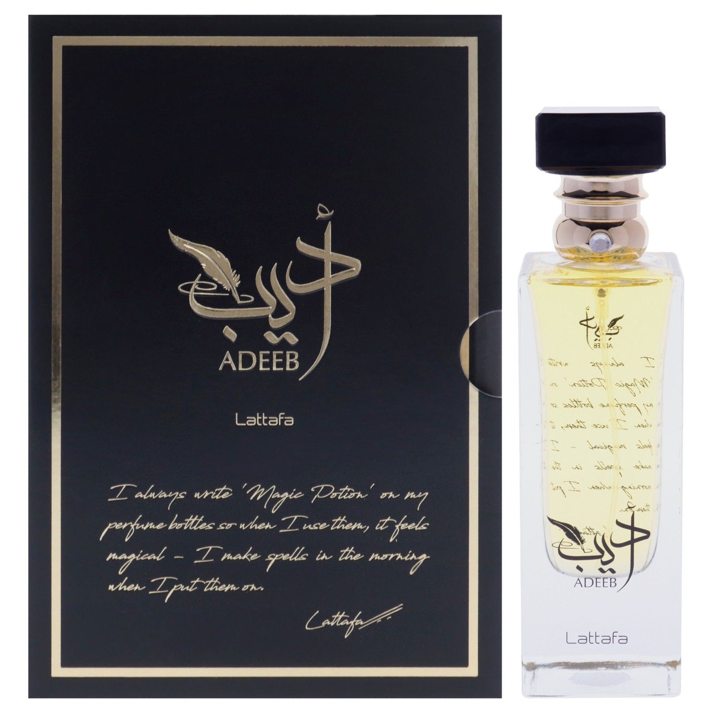Lattafa Adeeb by Lattafa für Damen - 2.72 oz EDP Spray Eau de Parfum