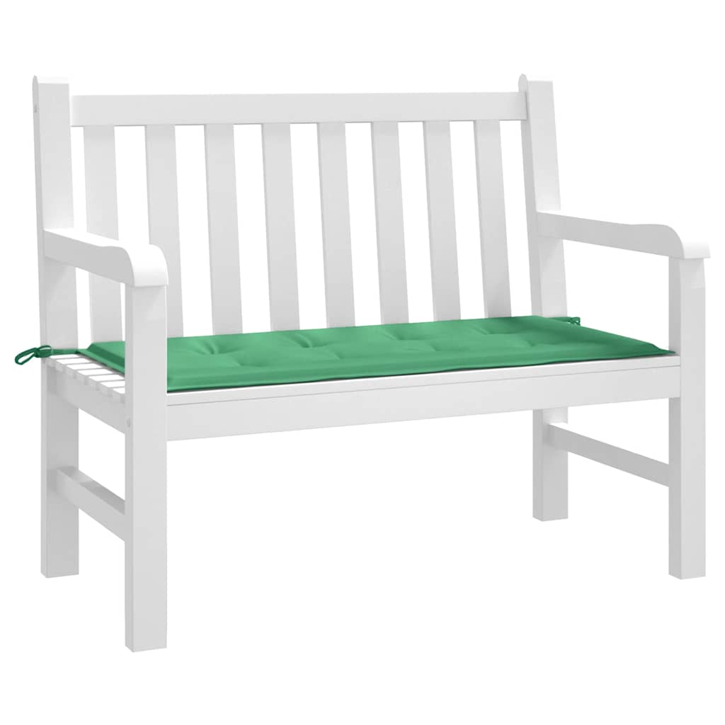 Gartenbank-Auflage Grün 120x50x4 cm Oxford-Gewebe