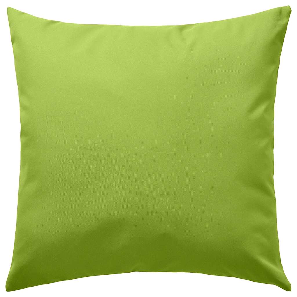 Garden cushions 4 pcs. 45 x 45 cm Apple Green