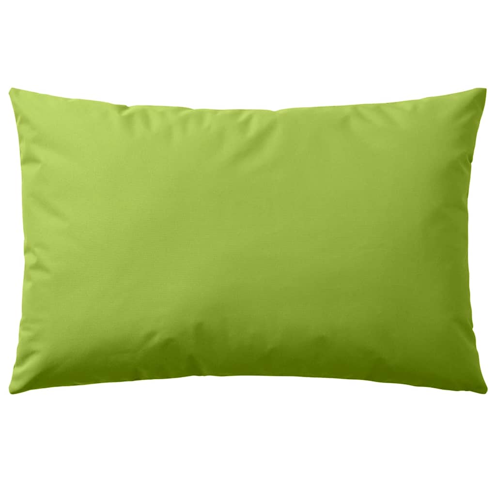Garden cushions 4 pcs. 60 x 40 cm Apple Green