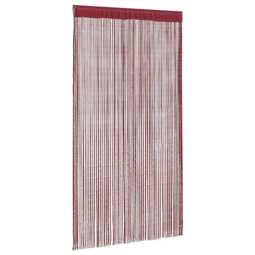Voilages en fils 2 pcs. 140 x 250 cm bordeaux