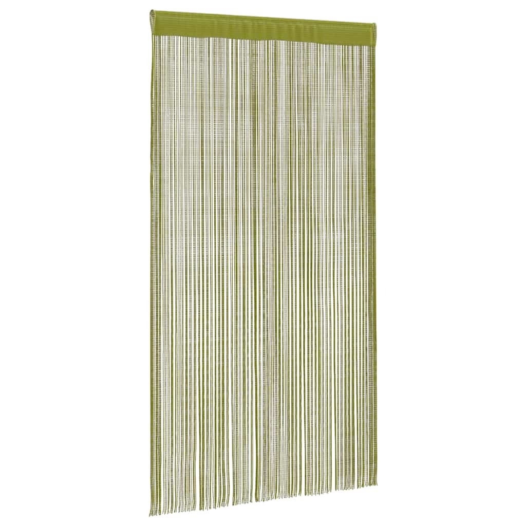 Rideaux à fils 2 p. 100 x 250 cm Vert