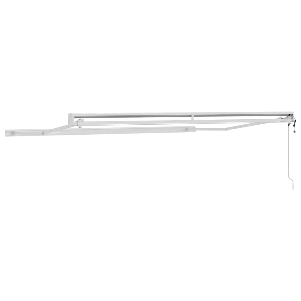 Markisenrahmen Weiß 300 x 250 cm Aluminium