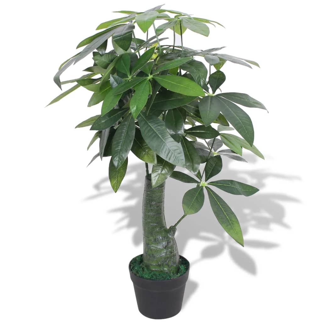 Artificial Money Tree with Pot 85 cm Green