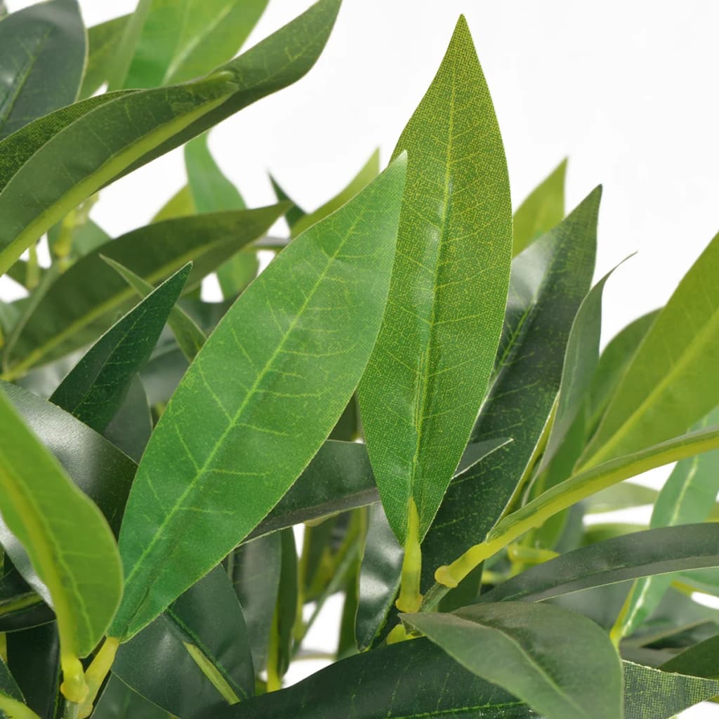 Artificial Laurel Tree with Pot 125 cm Green
