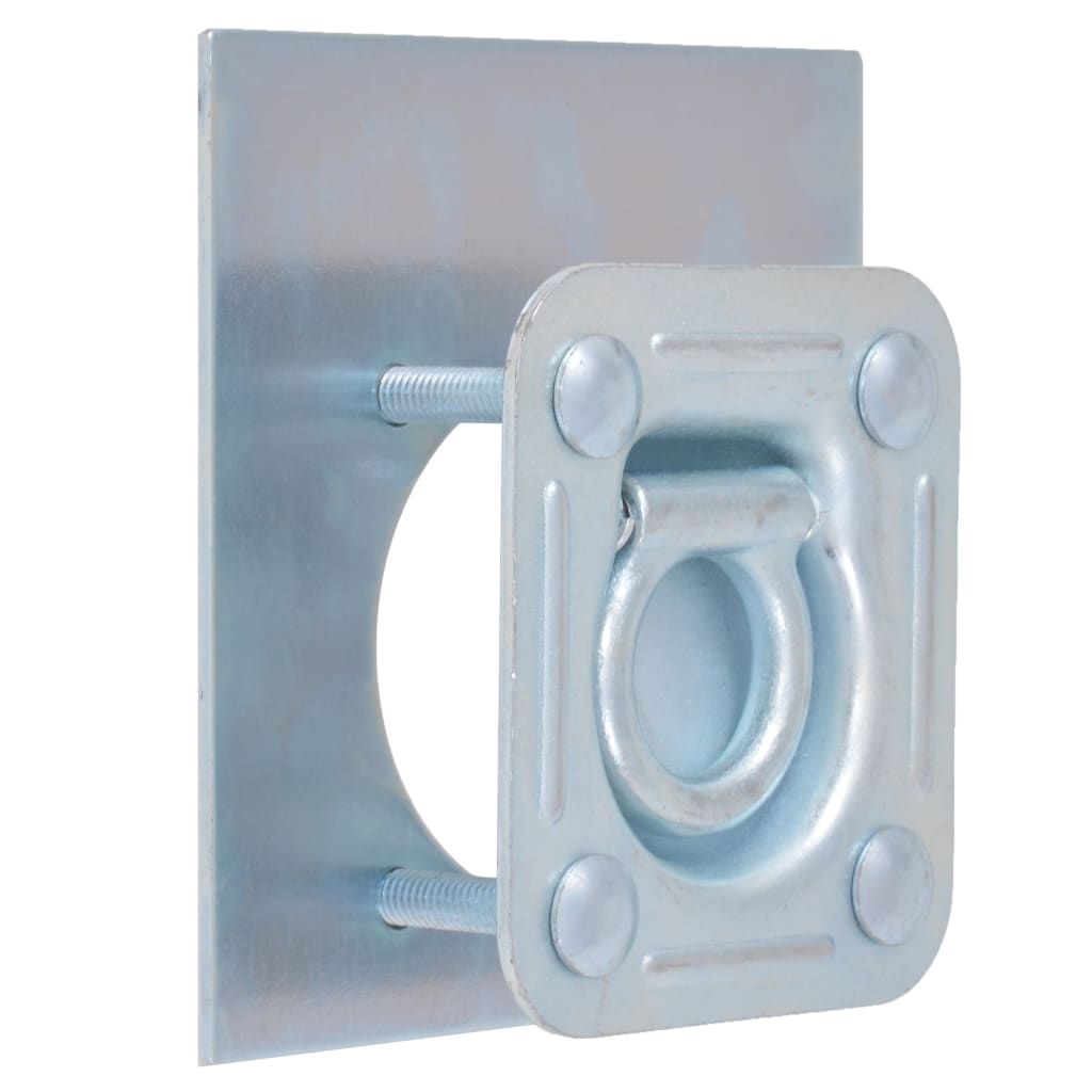 Lashing Eyes for Trailers, 6 pcs., Galvanized Steel, 2000 kg