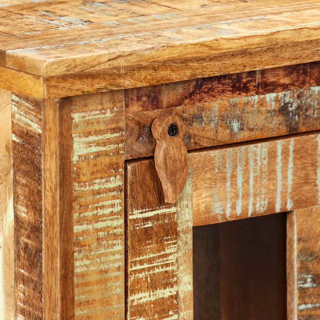Wandschrank Altholz Massiv 44x21x72 cm