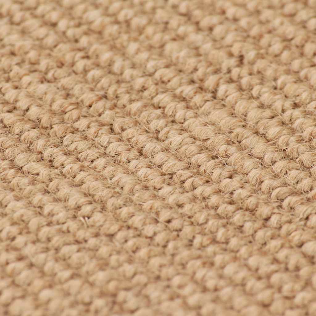 Rug Jute with Latex Backing 70x130 cm Natural