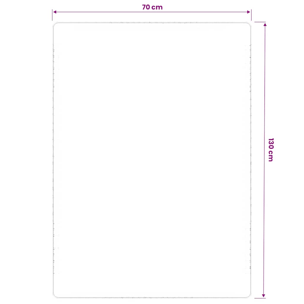 Rug Jute with Latex Backing 70x130 cm Natural