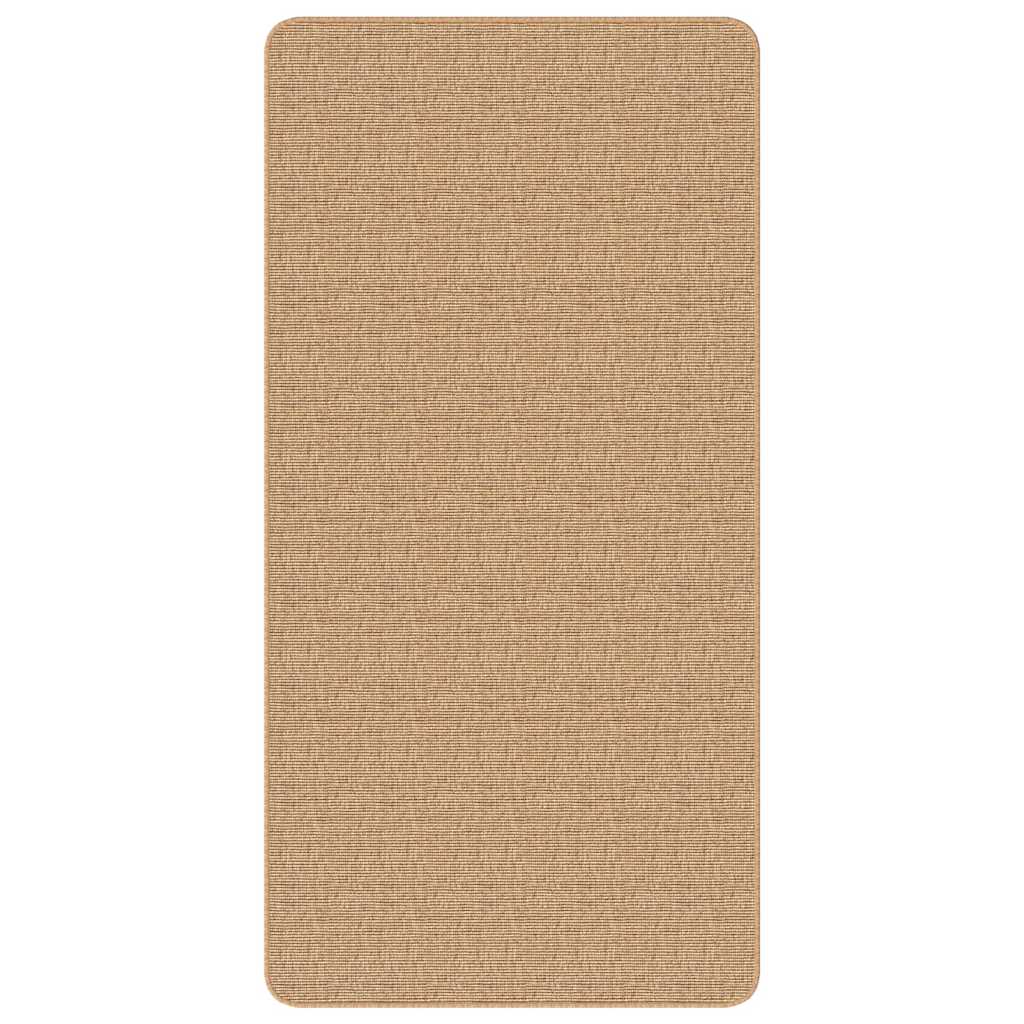 Tapis jute avec envers latex 80x160 cm naturel