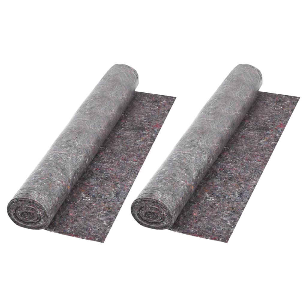 Non-slip painter's fleece 2 pcs. 50 m 180 g/m² Grey